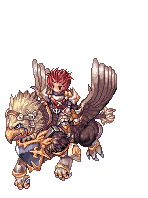 rgrm122 A male royal guard trying to compensate for something by having his own big bird.