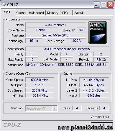 Phenom II Overclocked Phenom II Overclocked
